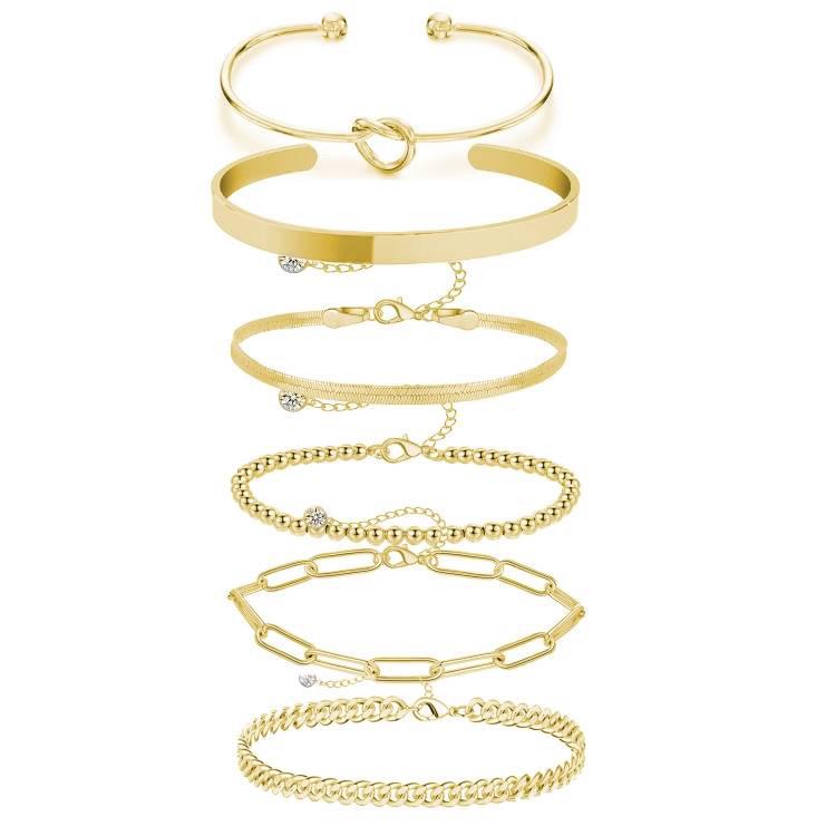 6PCS BRACELET (Gold)