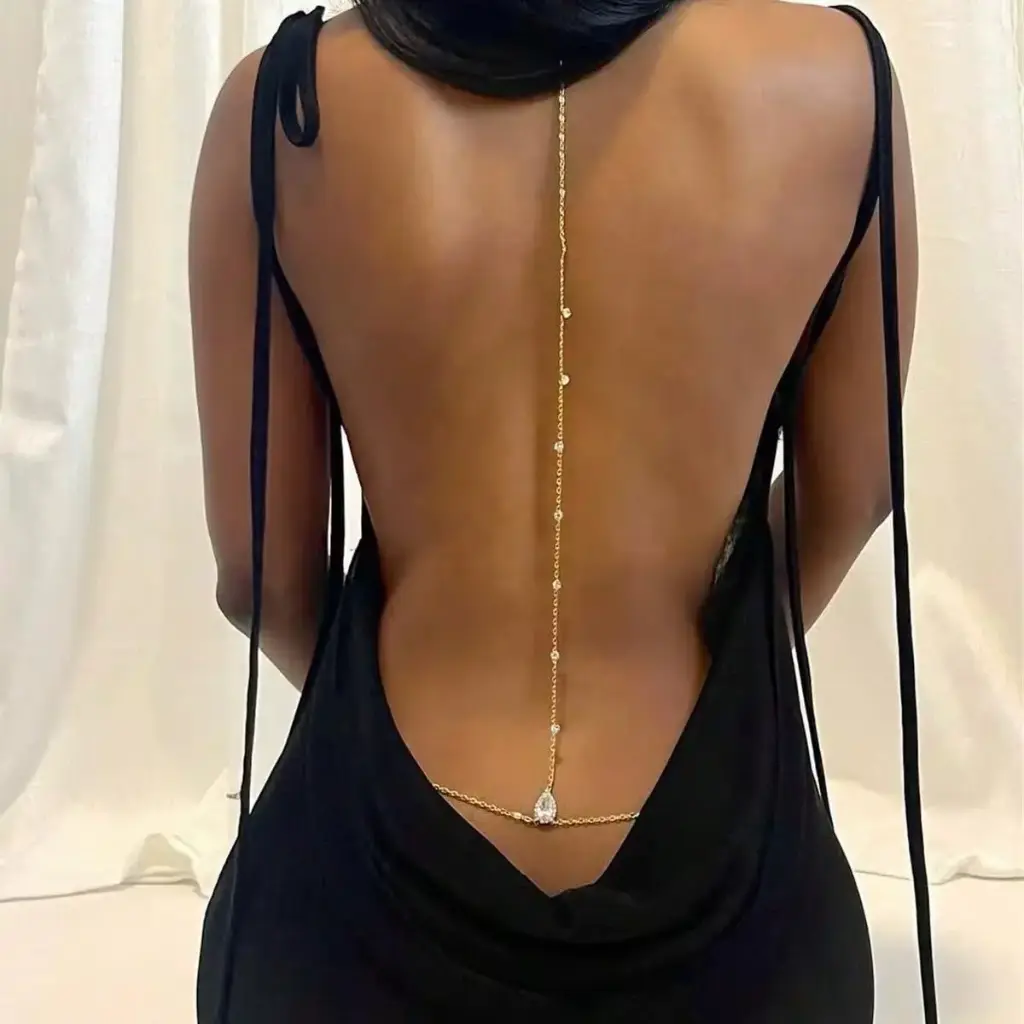 CRYSTAL BACK BODYCHAIN