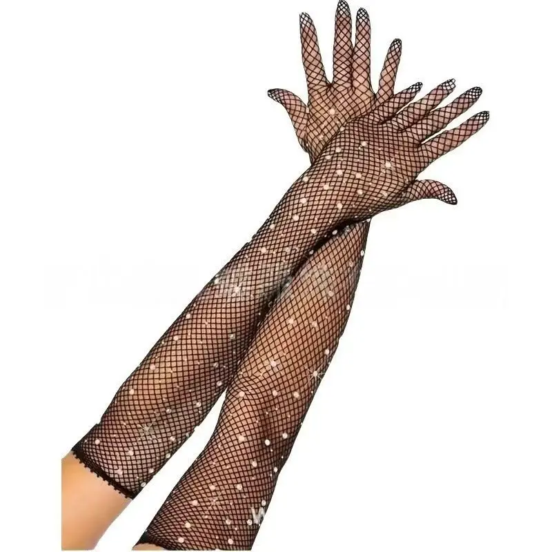 FISHNET LONG GLOVES