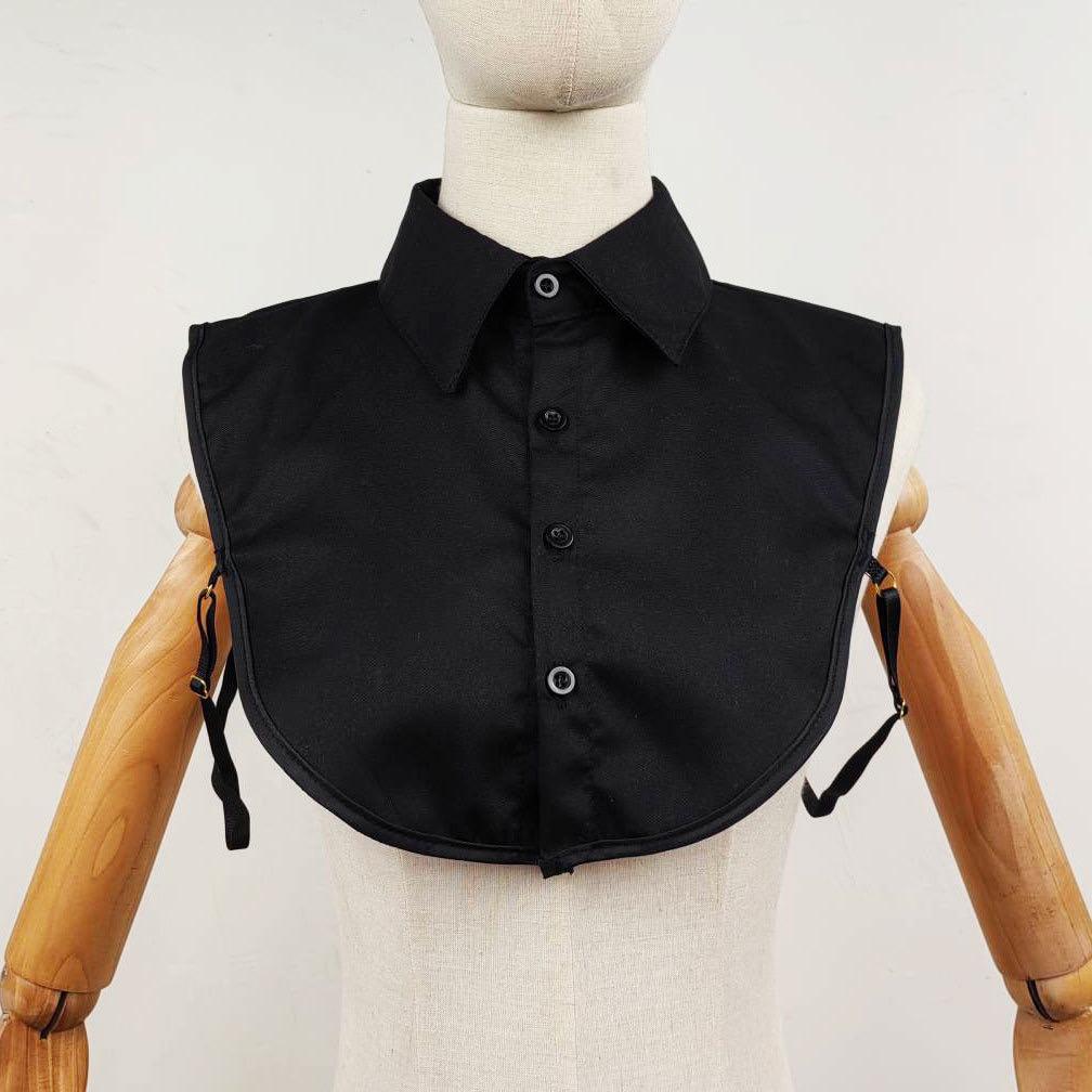 HALF SHIRT COLLAR (Black)