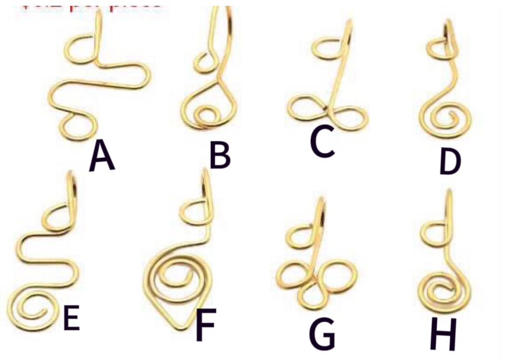 NON PIERCED NOSERING