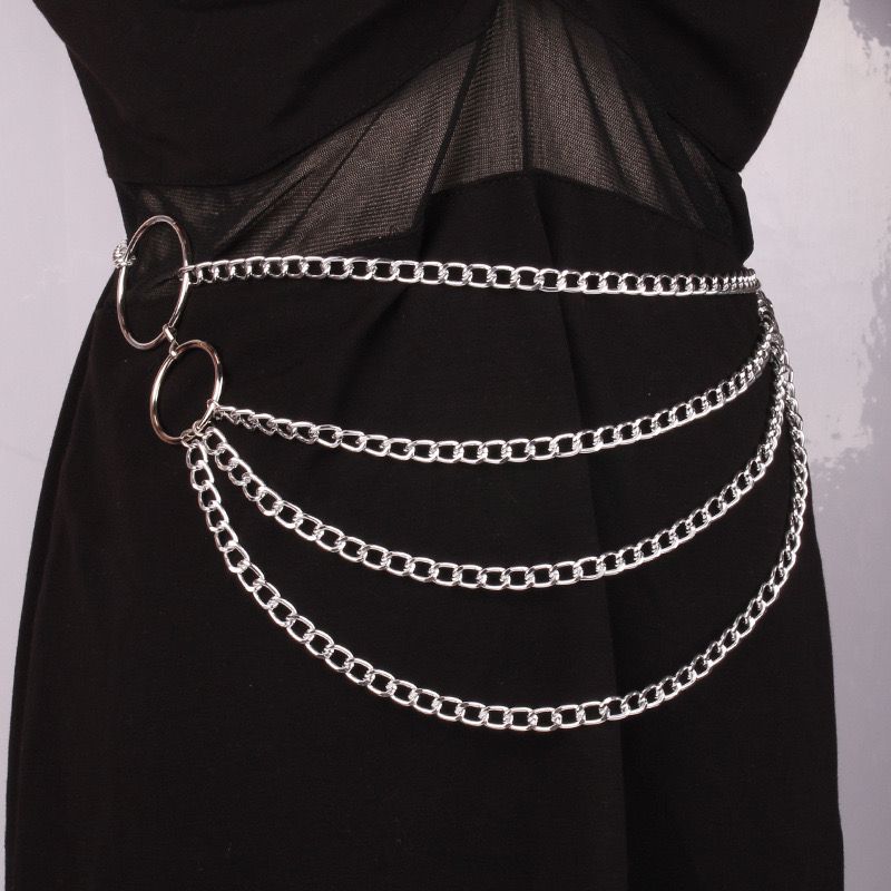 LAYERED CHAIN BELT