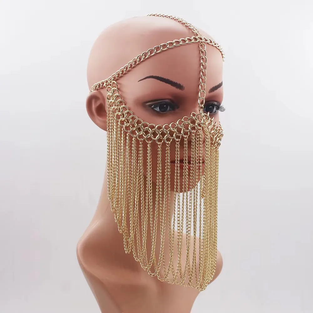 DELIA FACE TASSEL (Gold)