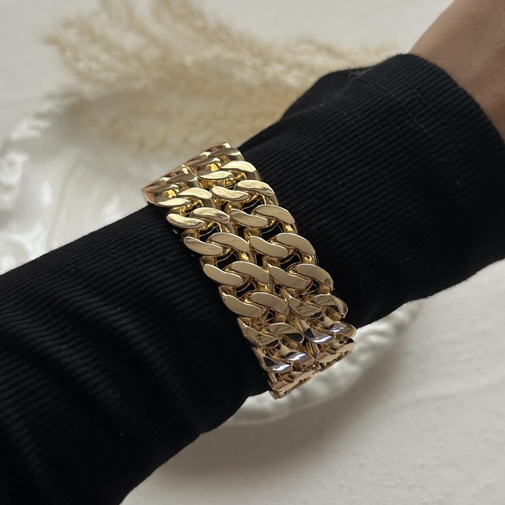 DUO LINK BRACELET (Gold)