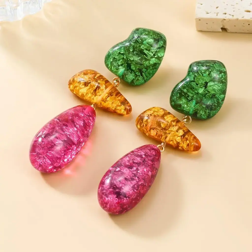 ACRYLIC EARRINGS 