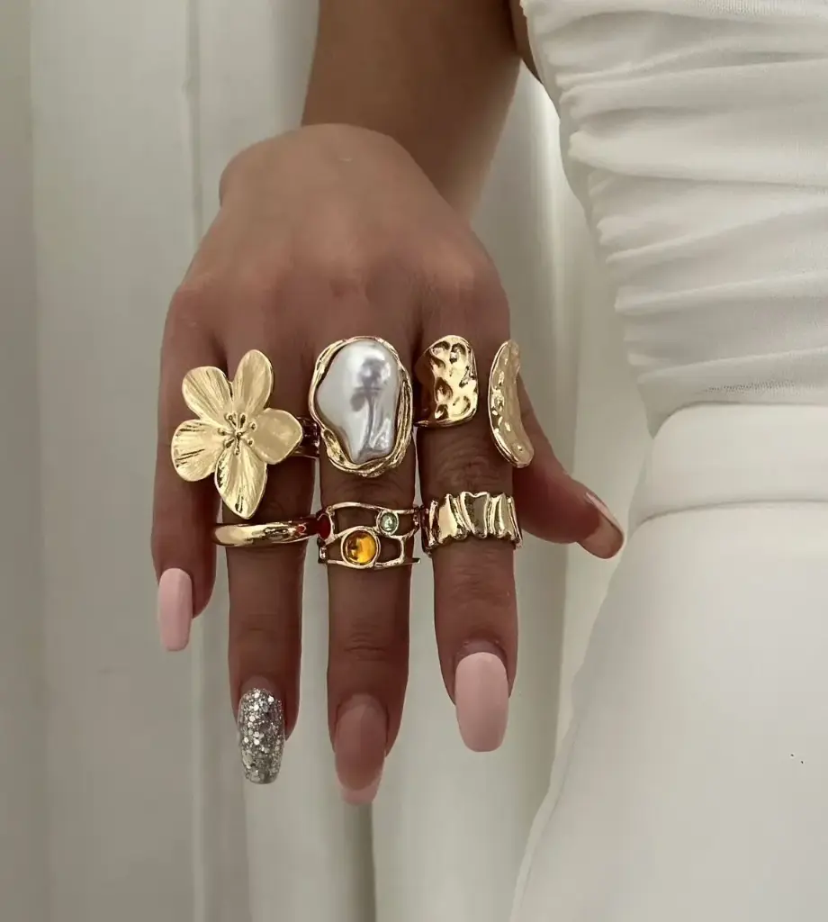 PEARL RING SET 