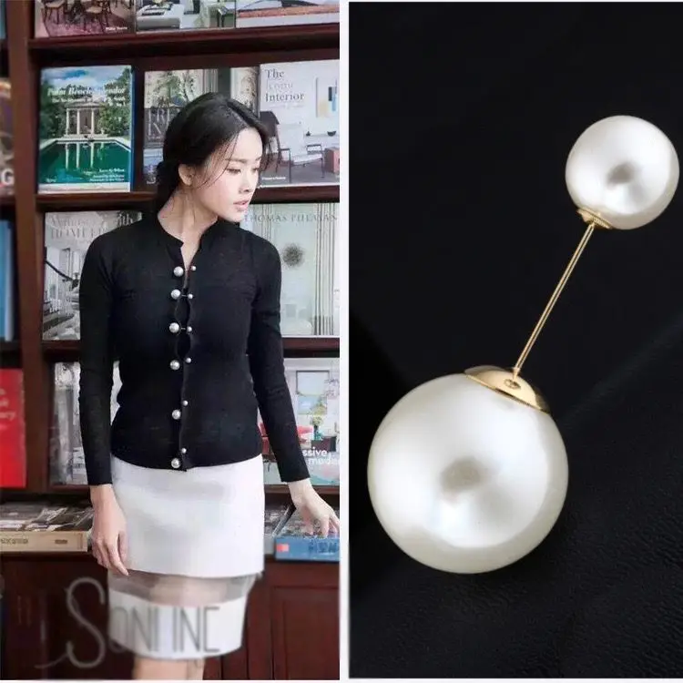 PEARL PIN BROOCH 