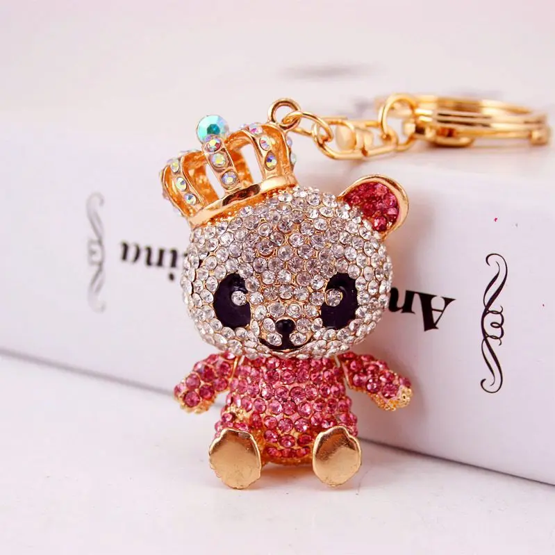 RHINESTONE BAG CHARM 