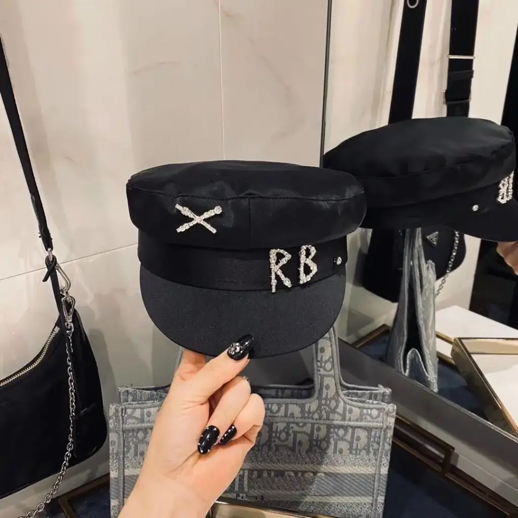 RB BAKER HAT  (Black)