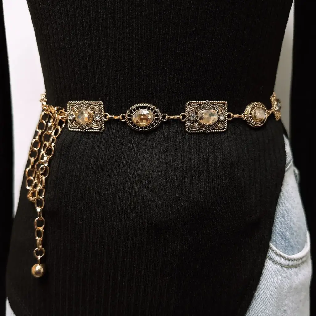 ANTIQUE CHAIN BELT 