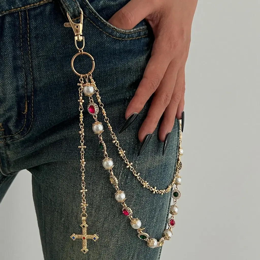 JEANS CHAIN  (Gold)