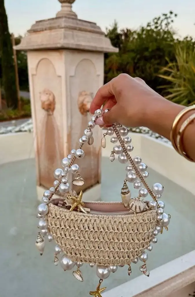 SHELL BEACH BAG 