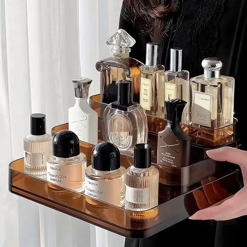 PERFUME ORGANIZER  (Brown)