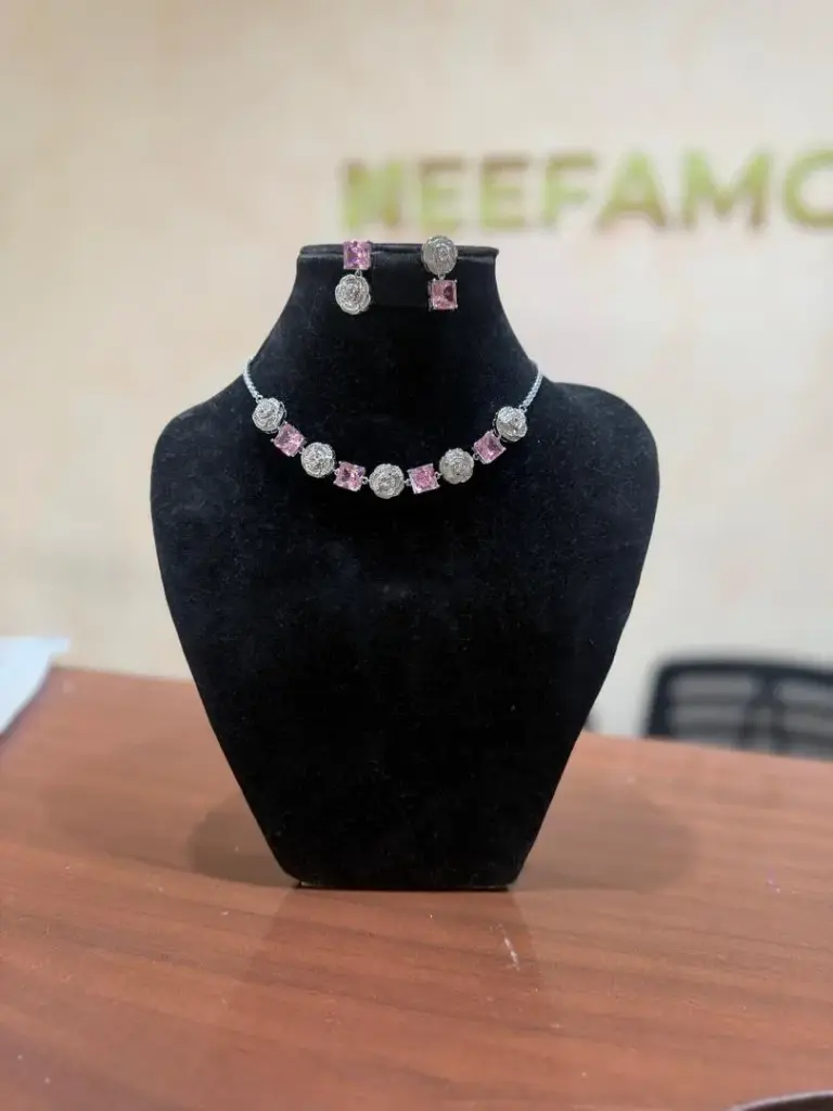 ROSE NECKLACE SET 