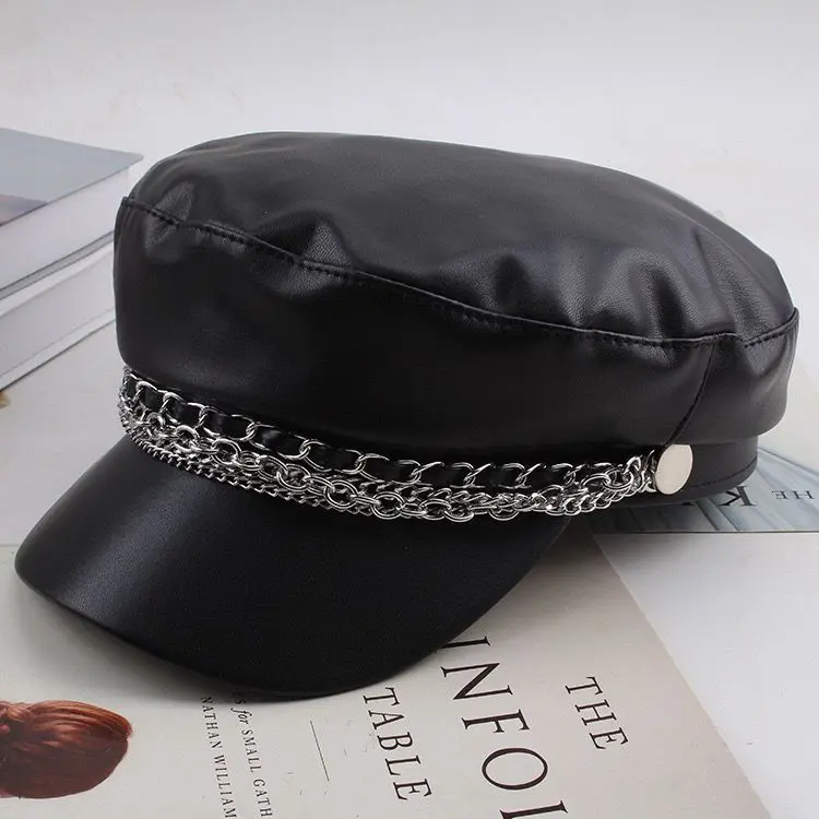 CHAIN BAKER HAT  (Black)