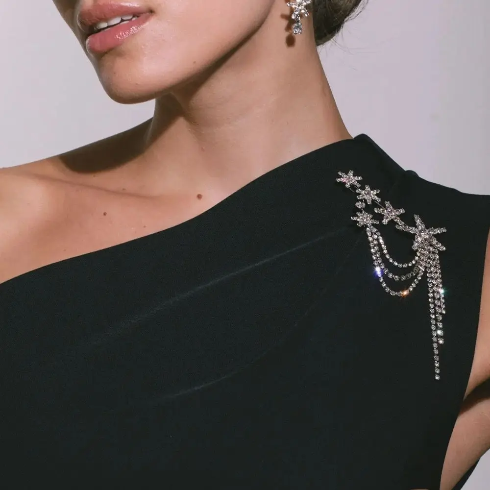 TRIO STAR BROOCH  