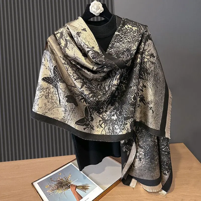 CASHMERE SHAWL (Black)