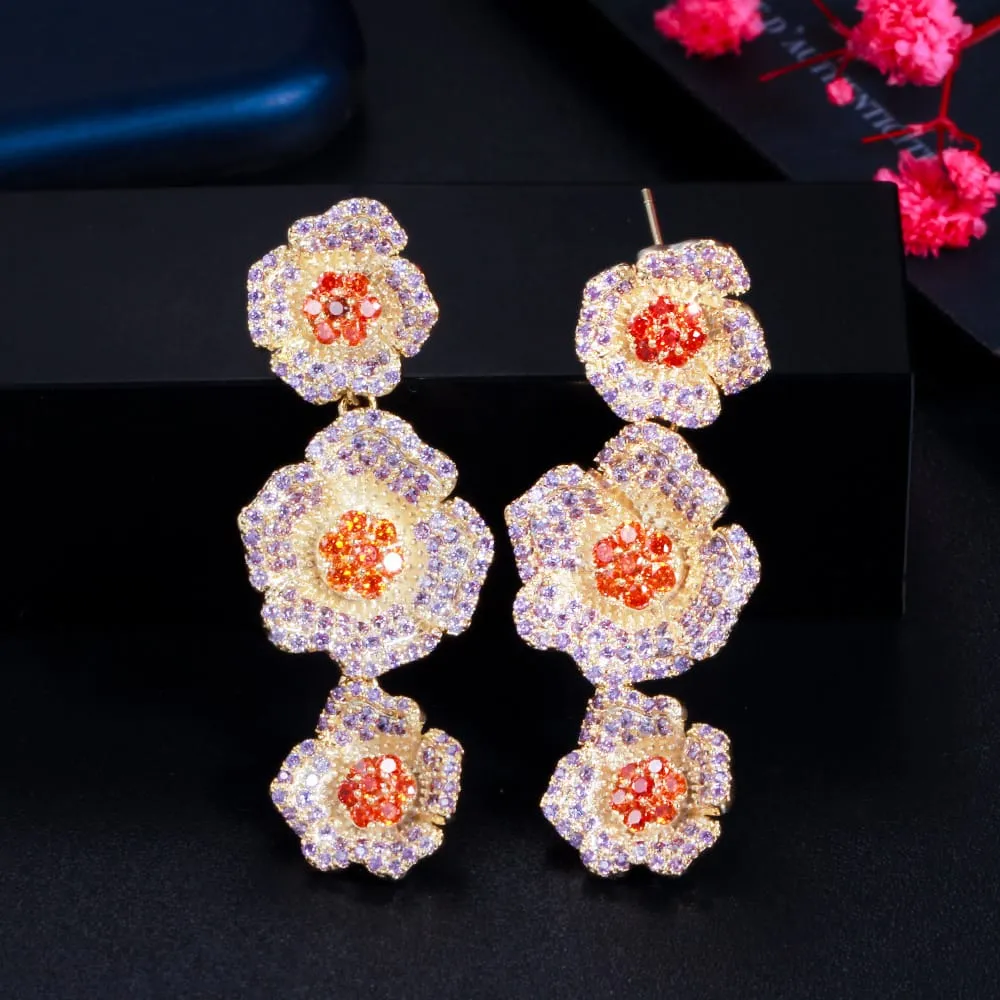 ROSE ZIR EARRINGS