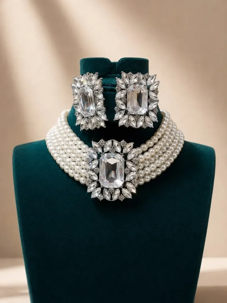 PEARL NECKLACE SET