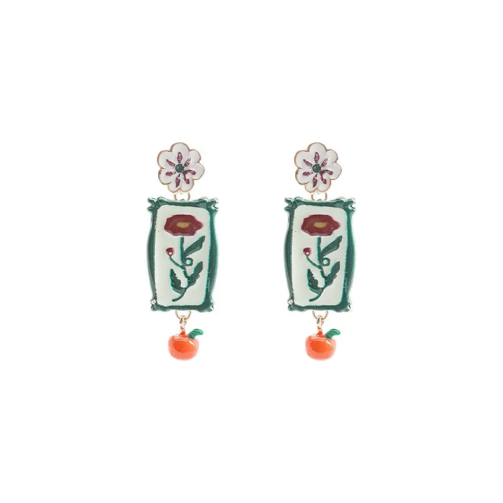 FLORAL EARRINGS