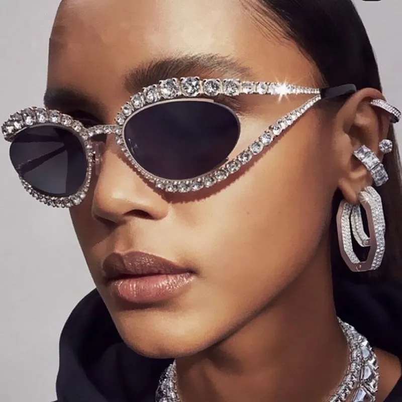 RHINESTONE GLASSES