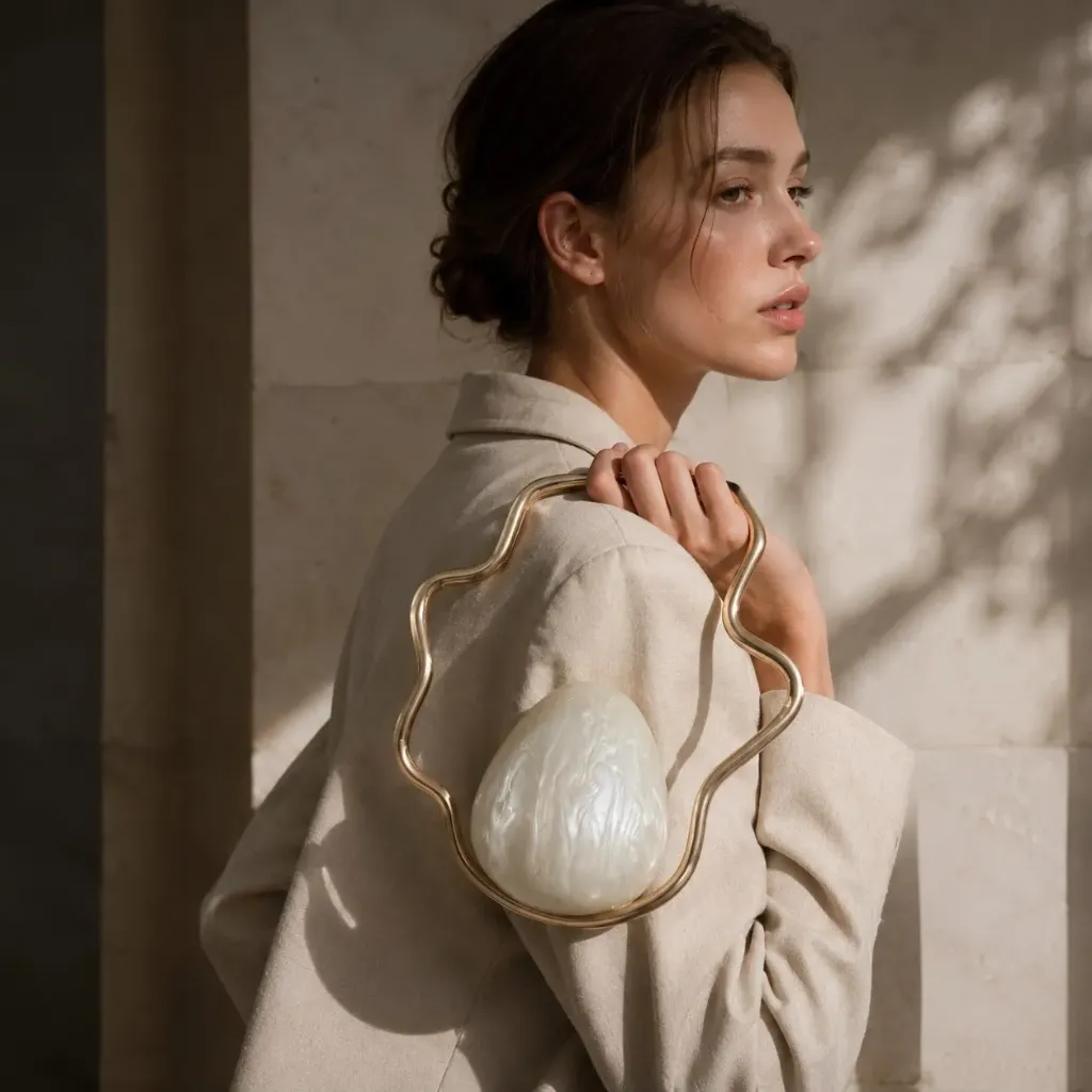 OVAL PURSE
