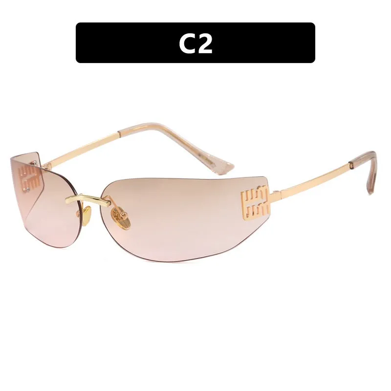 MIUMU SUNGLASSES (Baby Pink)