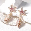 PEARL STARFISH EARRINGS