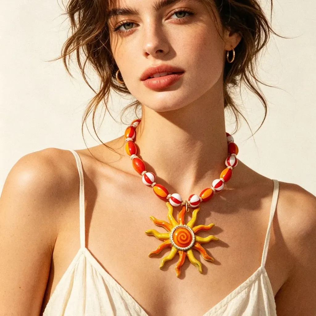 SUNFLOWER NECKLACE