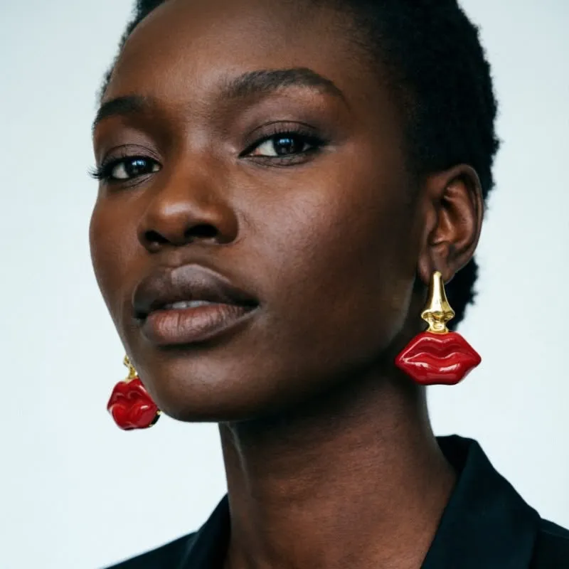 LIP DRIP EARRINGS
