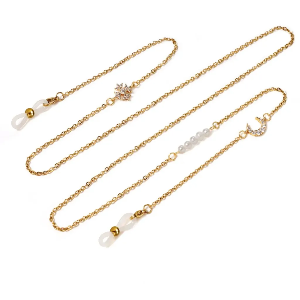 MOON GLASSES CHAIN