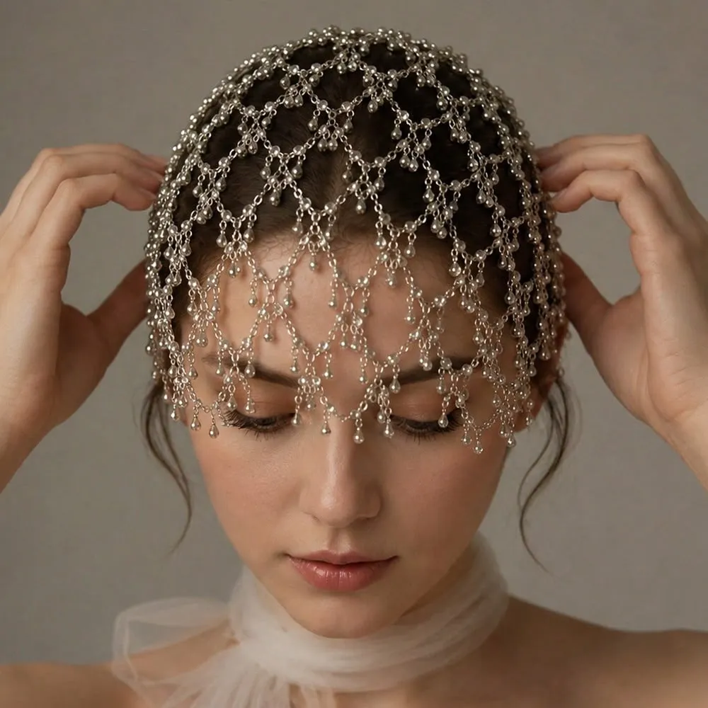 CRYSTAL TASSEL HEADBAND