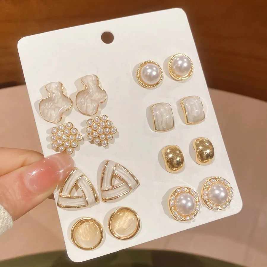 PEARL STUD SET