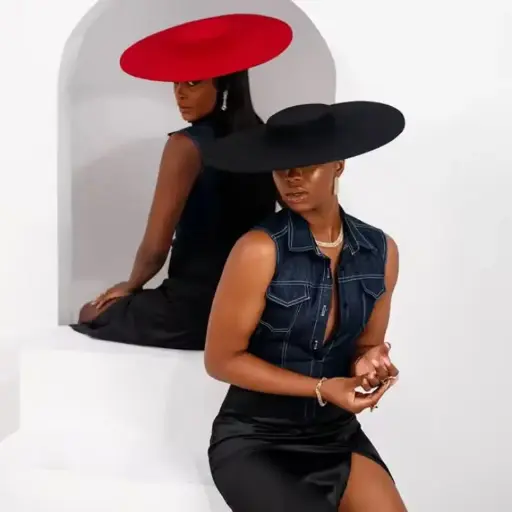 WIDE BRIM HAT 