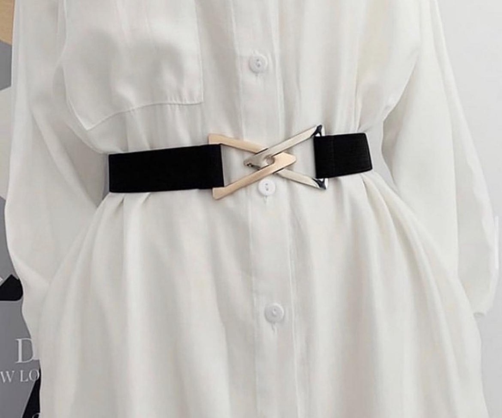 2 TONED BUCKLE BELT