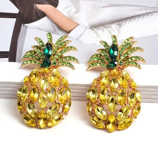 PINEAPPLE EARRINGS 