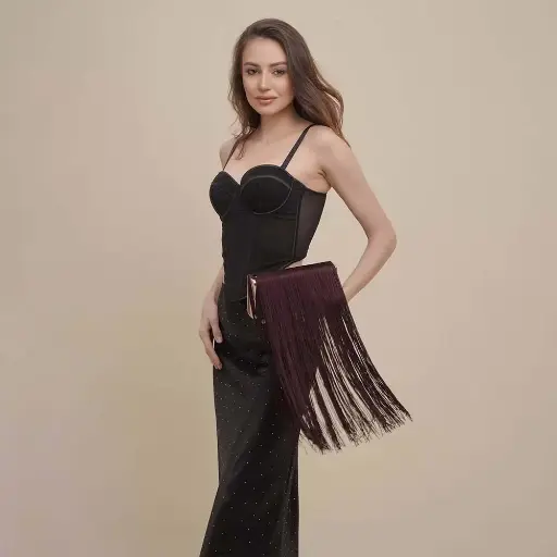 FRINGE PURSE 