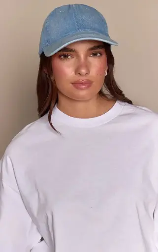 DENIM BASEBALL CAP 