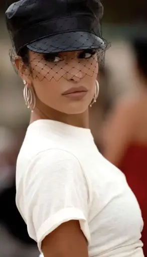 FISHNET BAKER HAT 
